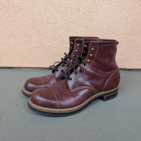 Iron Boots 5515 in Maryam Ruggine Shell Cordovan