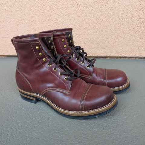 Iron Boots 5515 in Maryam Ruggine Shell Cordovan