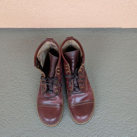 Iron Boots 5515 in Maryam Ruggine Shell Cordovan