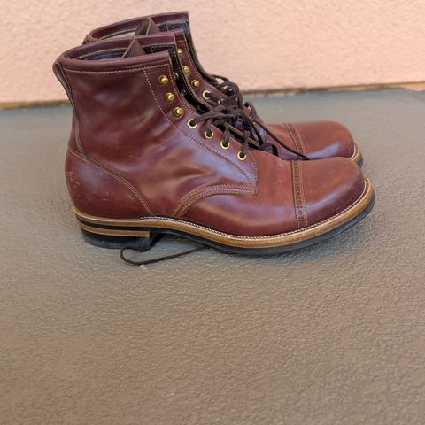 Iron Boots 5515 in Maryam Ruggine Shell Cordovan