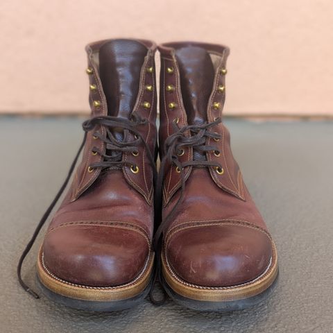 Iron Boots 5515 in Maryam Ruggine Shell Cordovan