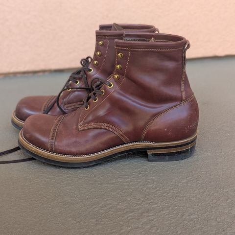 Iron Boots 5515 in Maryam Ruggine Shell Cordovan
