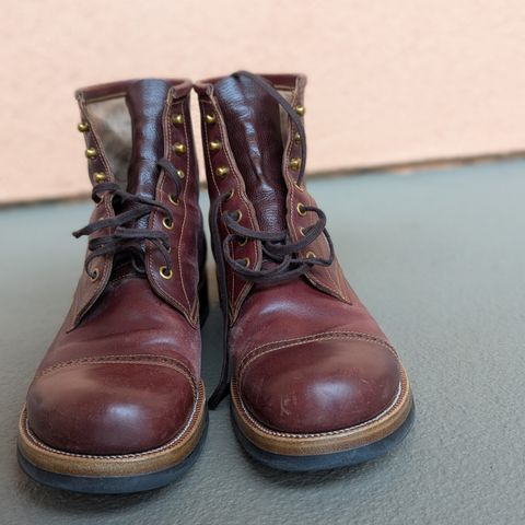 Iron Boots 5515 in Maryam Ruggine Shell Cordovan
