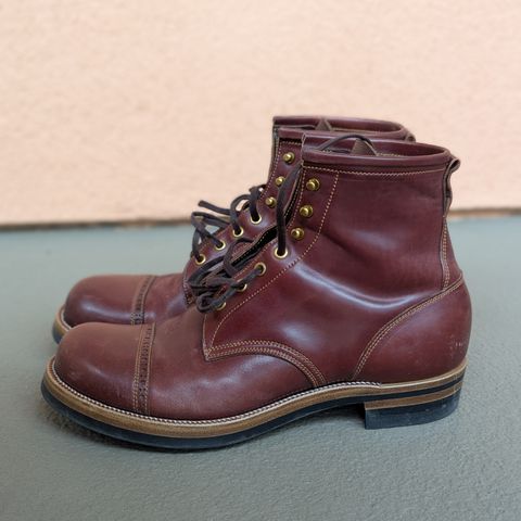 Iron Boots 5515 in Maryam Ruggine Shell Cordovan
