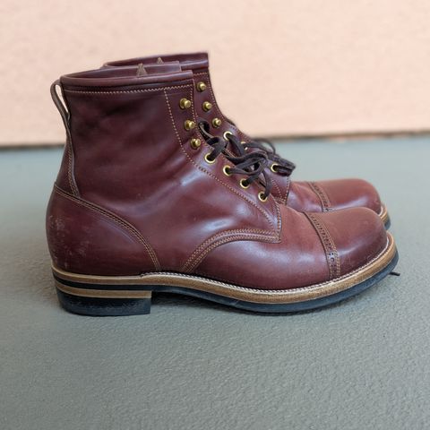 Iron Boots 5515 in Maryam Ruggine Shell Cordovan