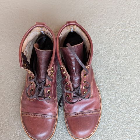 Iron Boots 5515 in Maryam Ruggine Shell Cordovan