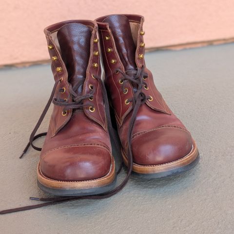 Iron Boots 5515 in Maryam Ruggine Shell Cordovan