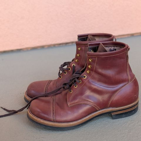Iron Boots 5515 in Maryam Ruggine Shell Cordovan