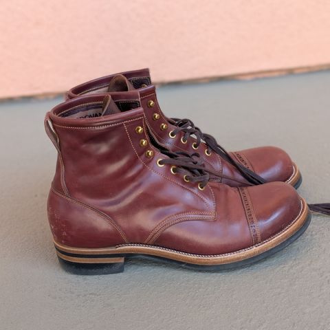 Iron Boots 5515 in Maryam Ruggine Shell Cordovan