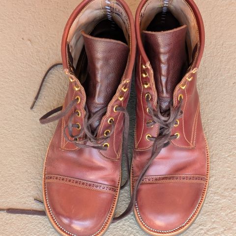 Iron Boots 5515 in Maryam Ruggine Shell Cordovan