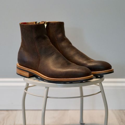 View photo of Arno Shoes Bliskavka in C.F Stead Russet Kudu