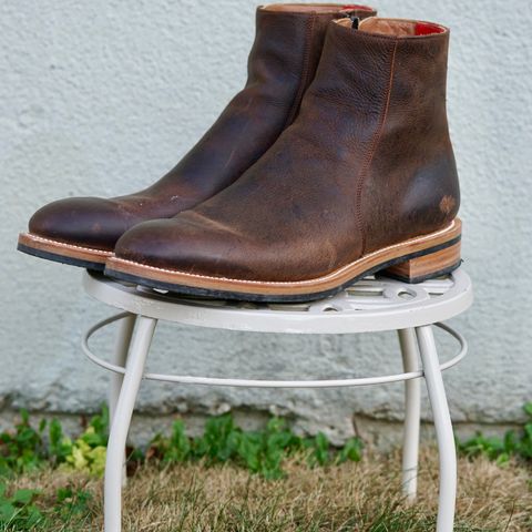 View photo of Arno Shoes Bliskavka in C.F Stead Russet Kudu