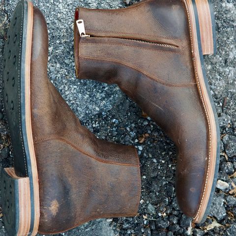 View photo of Arno Shoes Bliskavka in C.F Stead Russet Kudu