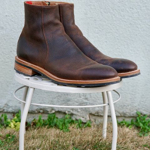 View photo of Arno Shoes Bliskavka in C.F Stead Russet Kudu