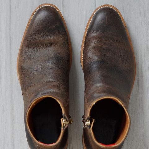 View photo of Arno Shoes Bliskavka in C.F Stead Russet Kudu