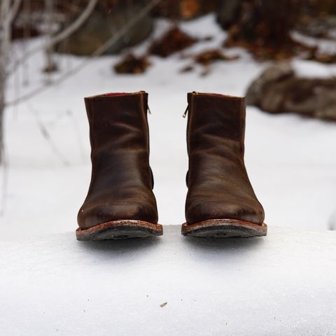 View photo of Arno Shoes Bliskavka in C.F Stead Russet Kudu