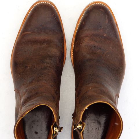 View photo of Arno Shoes Bliskavka in C.F Stead Russet Kudu