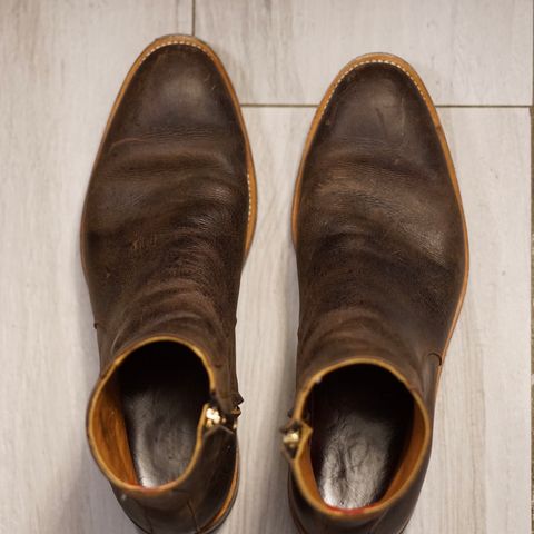 View photo of Arno Shoes Bliskavka in C.F Stead Russet Kudu