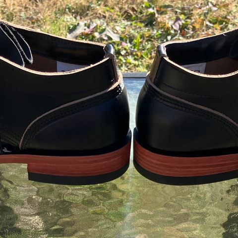 View photo of Nicks Comstock in Horween Black Chromexcel