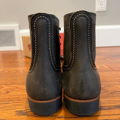 Red Wing Iron Ranger in S.B. Foot Charcoal Rough and Tough