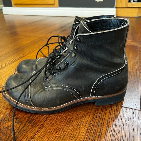 Red Wing Iron Ranger in S.B. Foot Charcoal Rough and Tough