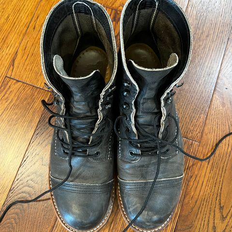 Red Wing Iron Ranger in S.B. Foot Charcoal Rough and Tough