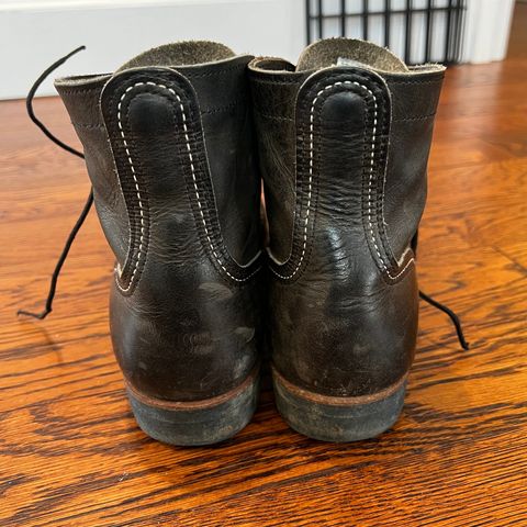 Red Wing Iron Ranger in S.B. Foot Charcoal Rough and Tough