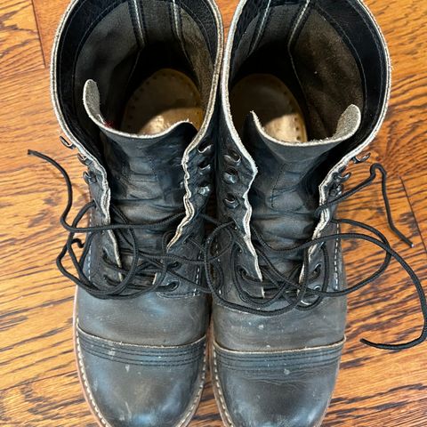 Red Wing Iron Ranger in S.B. Foot Charcoal Rough and Tough