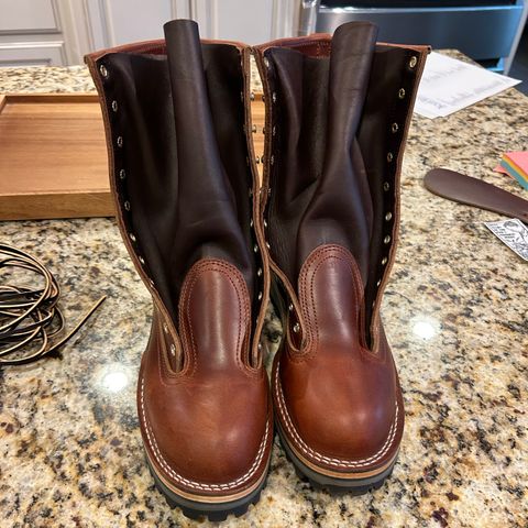 Nicks Lace to Toe Heritage in Seidel 1964 Brown Doublehsot