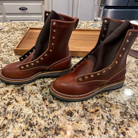 Nicks Lace to Toe Heritage in Seidel 1964 Brown Doublehsot