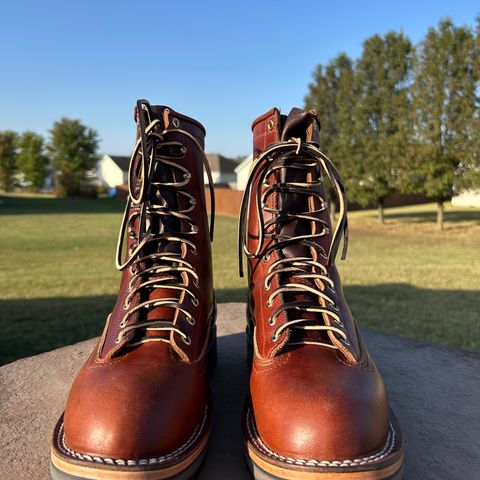 Nicks Lace to Toe Heritage in Seidel 1964 Brown Doublehsot