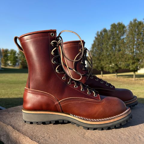 Nicks Lace to Toe Heritage in Seidel 1964 Brown Doublehsot