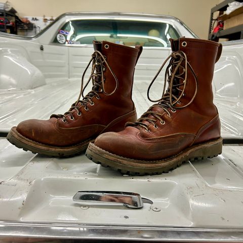 Nicks Lace to Toe Heritage in Seidel 1964 Brown Doublehsot