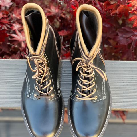 Role Club Underdogs in Hand-finished Overdyed Black