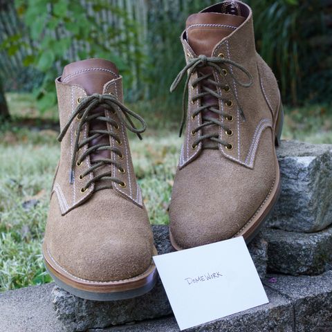 Sagara Boondocker in Horween Natural Chromexcel Roughout