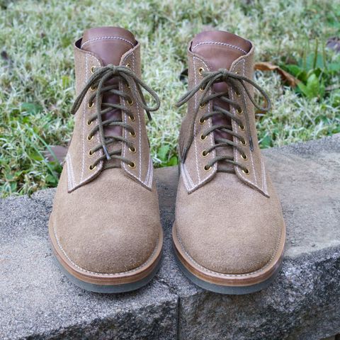 View photo of Sagara Boondocker in Horween Natural Chromexcel Roughout