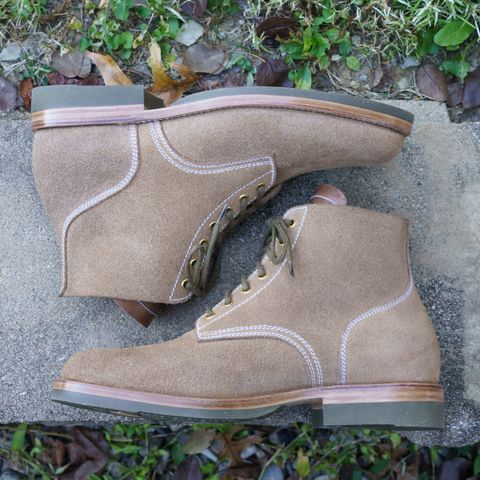 Sagara Boondocker in Horween Natural Chromexcel Roughout