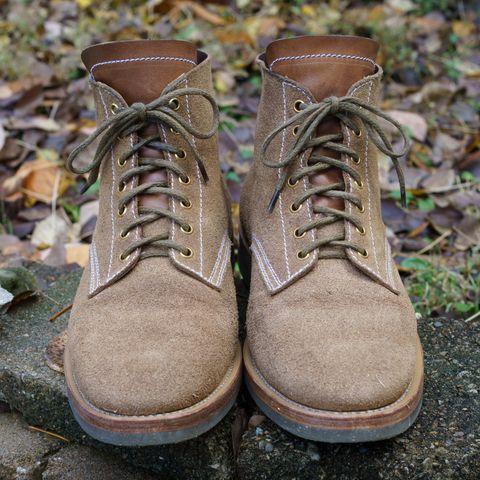 View photo of Sagara Boondocker in Horween Natural Chromexcel Roughout