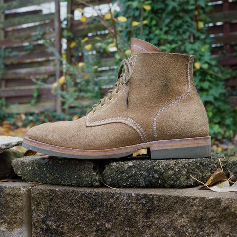 View photo of Sagara Boondocker in Horween Natural Chromexcel Roughout