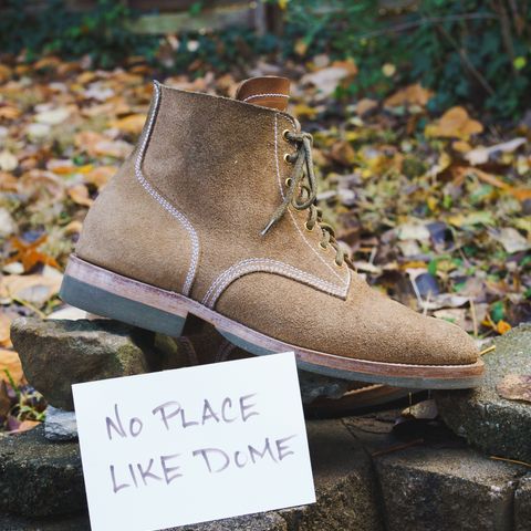 View photo of Sagara Boondocker in Horween Natural Chromexcel Roughout