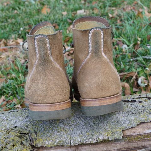 View photo of Sagara Boondocker in Horween Natural Chromexcel Roughout