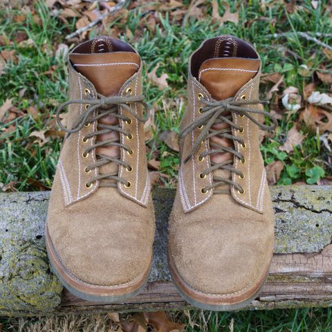 View photo of Sagara Boondocker in Horween Natural Chromexcel Roughout