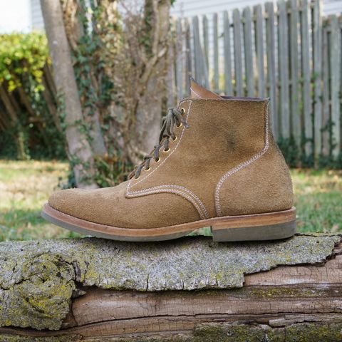 View photo of Sagara Boondocker in Horween Natural Chromexcel Roughout