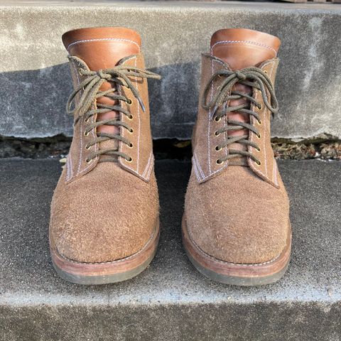 View photo of Sagara Boondocker in Horween Natural Chromexcel Roughout