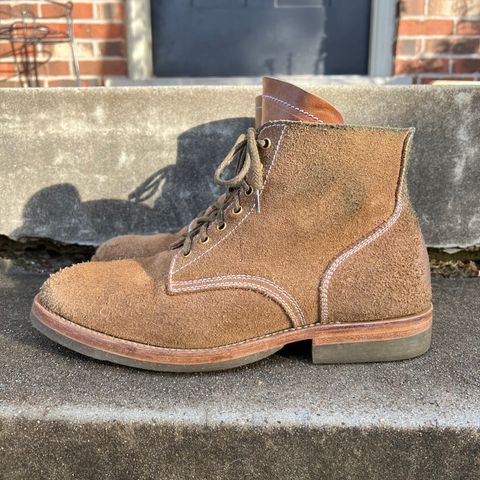 View photo of Sagara Boondocker in Horween Natural Chromexcel Roughout