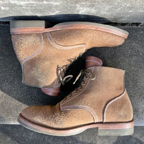 View photo of Sagara Boondocker in Horween Natural Chromexcel Roughout