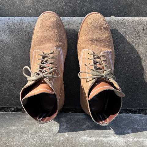 View photo of Sagara Boondocker in Horween Natural Chromexcel Roughout