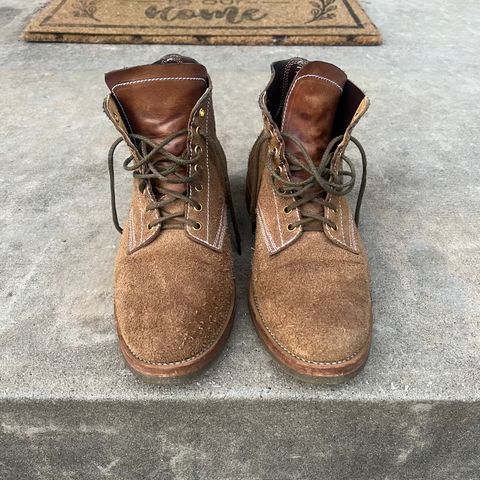 View photo of Sagara Boondocker in Horween Natural Chromexcel Roughout