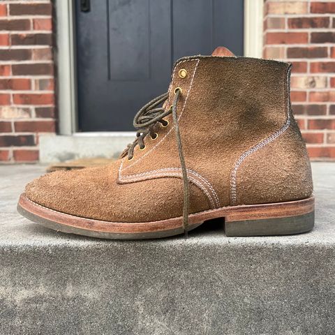 View photo of Sagara Boondocker in Horween Natural Chromexcel Roughout