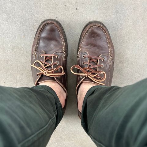 Oak Street Bootmakers Trail Oxford in Horween Brown Chromexcel